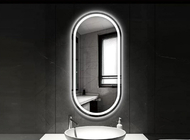 Smart Speaker Badkamer Hotel Volledige douche Led verlicht Spiegel Wand Hangende rechthoek
