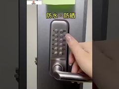 Digitaal slot WIFI Tuya APP Control Card Vingerafdruk Intelligente elektrische aluminium glijdende Smart Door