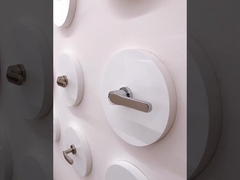 Fabriek hoge kwaliteit houten deurgreep zink hefboom deur sloten voor binnendeur