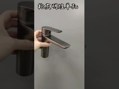 PVC Bibcock Zink Die Casting Badkamer kraan handgrepen Helder zilveren kleur