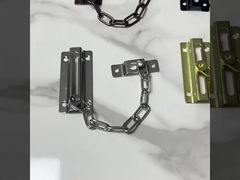 Messing rand deur sloten slot Europese beveiligingsdeur nacht Duurzaam glad