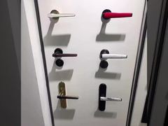 Introduceer Modern de Deurhandvat van de Zinklegering, Commercieel Deurhandvat 58*85mm Aangepast Ontwerp voor u