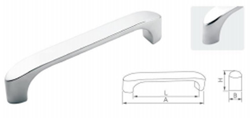 201 van het de Schokhandvat van de roestvrij staaldeur Kabinet 160mm die oppoetsen