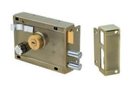 120/140mm Mortise Lock Brass Cylinder Rim Lock 5-Pin Body 540 Midden Oosten ijzer