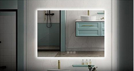 LED Badkamer Smart Mirror Verlicht Vierkante intelligente mistloze douchspiegel
