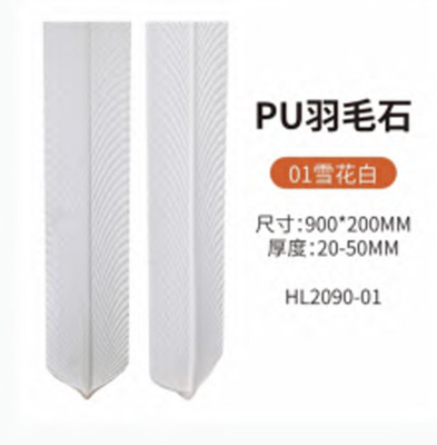 Luxe PU Faux kunstmatige stenen wandpaneel Polyurethane Rock Veneer Panel