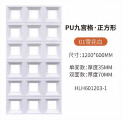 Polyurethane PU False Brick PU Stone 3D Muurpanelen Muur Interieur
