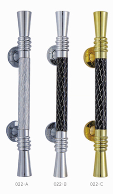 Knarren Aluminium Meubels Hardware Kabinet Deur Keuken Schuifbeugel Handle met Plastic Voeten