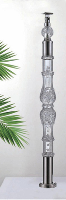 Acrylic Crystal Baluster Duidelijke Transparantie Handgreil Op maat gemaakte grootte Luxe goud Decoratief Acrylische Stai
