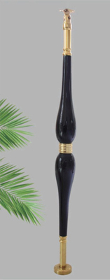 Moderne acryl trappenrailing pilaren kristal baluster van de fabrikant voor binnenhuisgebruik