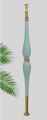 Moderne acryl trappenrailing pilaren kristal baluster van de fabrikant voor binnenhuisgebruik