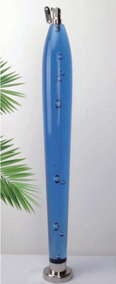 Ronde buis acryl balustrade post kristal trappen balkon pilaren kolom voor acryl leuning modern ontwerp
