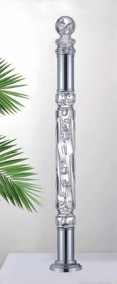 Crystal Hand Railing Acrylische Trapbalustrade Crystal Newel Post Rail Post Acrylische Baluster Voor Trapbalustres
