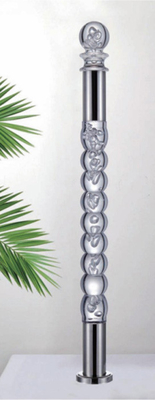 Crystal Hand Railing Acrylische Trapbalustrade Crystal Newel Post Rail Post Acrylische Baluster Voor Trapbalustres