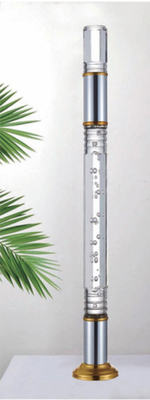 Hoogwaardige acryl trappen binnenruit Plastic trappen handrail Kristal glas trappen pilaar Duidelijke acryl baluster