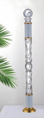 Moderne binnenshuis kristal acryl trap trappenrail handgreep te koop