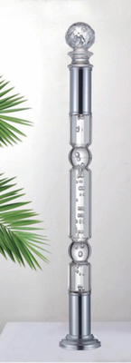 Moderne binnenshuis kristal acryl trap trappenrail handgreep te koop