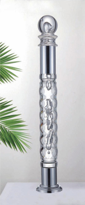 Acrylische trappengraaf mooie kristal handrail voor trappen