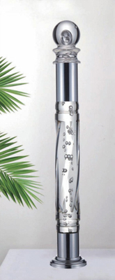 Acrylische trappengraaf mooie kristal handrail voor trappen