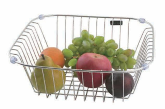 Warm te koop Eenlaagse Schotel Drain Rack Aluminium Keuken Schotel Schotel Schotel Rack Pull-out Basket