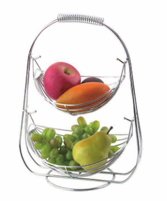 Moderne stijl Wasbare mand Metalen Zwarte Draad Kust Vriesmachine Organisator Fruit Storage Basket Voor Thuis