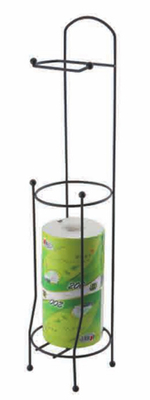 Metalen huis en keuken weefselpapier houder stand chef roll papier opslag houder