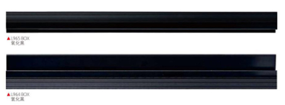 Solid aluminium legering ingebouwde meubelkast kast handvat voor huisversiering L 150mm x W34.5mm x D 18.4m