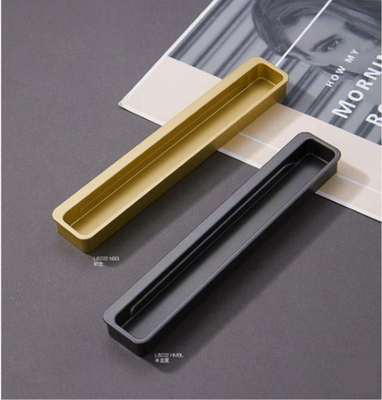 Warm verkoop grote Zink legering zwart industriële verborgen ingebroken kast Handle voor gereedschapskist