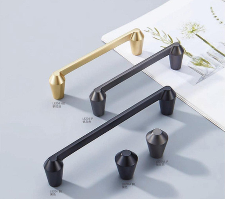 Vintage Europese stijl Meubelhandgrepen Meubel accessoires handgrepen Golden Door Handle