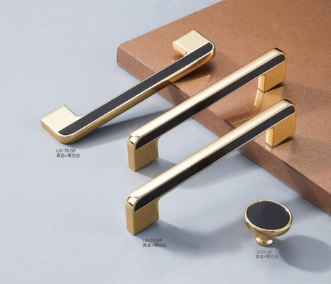 Vintage Europese stijl Meubelhandgrepen Meubel accessoires handgrepen Golden Door Handle