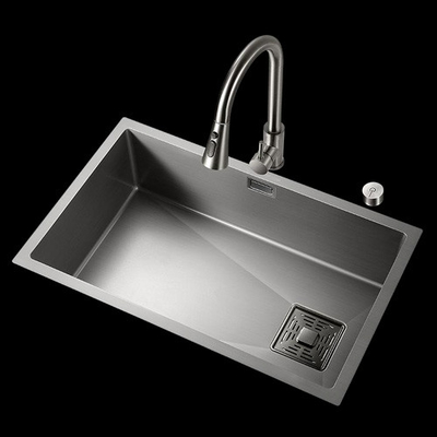 Groothandel Simpel Design Custom Moderne rechthoekige metalen messing Chrome Dubbele keuken wastafel voor thuisgebruik
