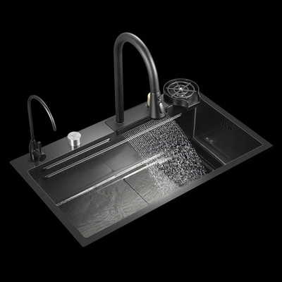 Groothandel Simpel Design Custom Moderne rechthoekige metalen messing Chrome Dubbele keuken wastafel voor thuisgebruik