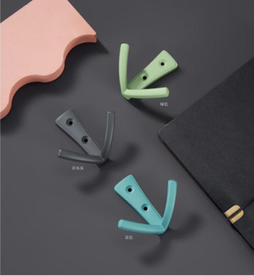 Nabij de maan jas haken muur gemonteerd zwaar metaal enkelprong rok hanger roestvrij wandhaken voor handdoek hoed sleutelzak