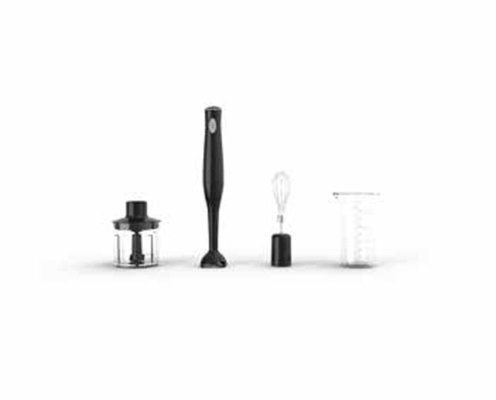 Oplaadbare krachtige onderdompeling draadloze draagbare elektrische roestvrij leg mixer handstick blender