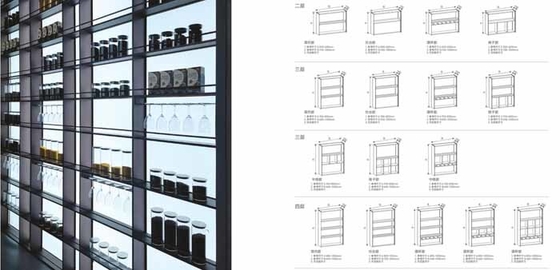 Zwarte aluminium honingraat kast Meubelen slaapkamer woonkamer opslagkasten