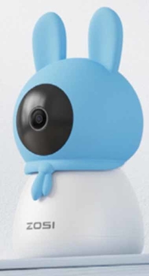 Hoogwaardige 5 inch draadloze slimme video baby monitor met nachtzicht 2-Way Audio Pan Tilt Zoom ingebouwde temperatuur sensor