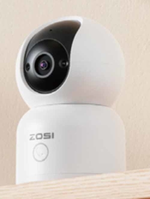 Hoogwaardige 5 inch draadloze slimme video baby monitor met nachtzicht 2-Way Audio Pan Tilt Zoom ingebouwde temperatuur sensor