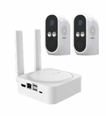 Beveiligingsapparatuur 4MP HD Double Lens WIFI Camera