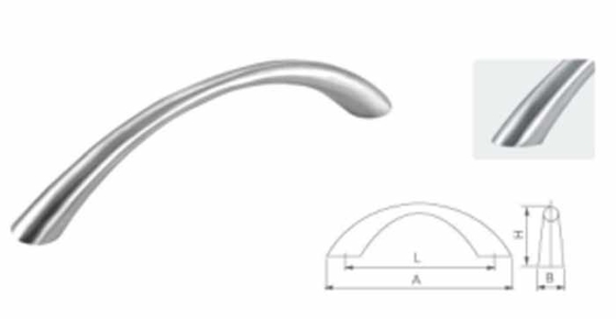 Staal SUS304 Kasten Handleed Meubels Roestvrij staal 304 Handle Keukenkasten Door Handle