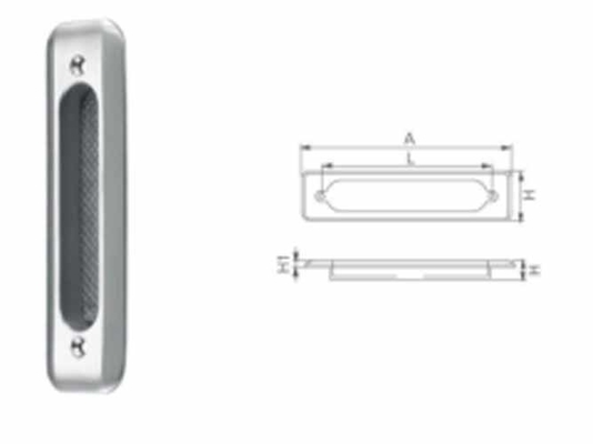 American Entry Luxe Gouden Kledingkast Eén gat Roestvrij staal Nordic Kas Door Handle Puur Koper Antiek Zwart Moderne