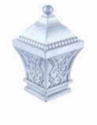 100x100 of 4x4 Inch Aluminium hek Post Cap Ornamentale Die Cast Post Cap
