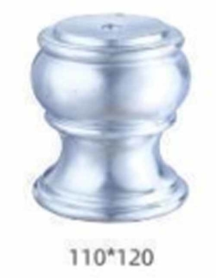 80X80 Aluminium legering Beschermingsrail Balkon Railing Trap Handrail Post Cap piek Cover Heart Seat