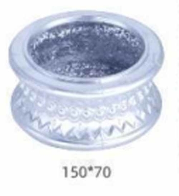80X80 Aluminium legering Beschermingsrail Balkon Railing Trap Handrail Post Cap piek Cover Heart Seat