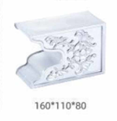 Custom Die Cast Aluminium Staircase Aluminium hek Post Cap 5 In X5 In