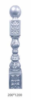 Modern ontwerp binnenshuis Aluminium trap Baluster Ornamentale Aluminium trap Railing