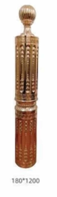 Modern ontwerp binnenshuis Aluminium trap Baluster Ornamentale Aluminium trap Railing