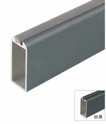 Advanced Grade Garderobe-buis Kleding Hanging Pole Aluminium legering Badkamer Garderobe Chrome Pipe
