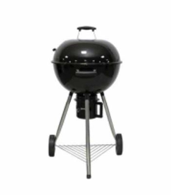 Multi-functional 22.5-inch Heavy Duty Outdoor Patio Charcoal Grills Trolley BBQ Grills Large Barbecue Stove with Table