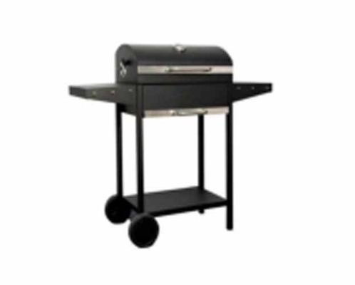 New Arrival Barrel Roast Chicken Charcoal Grill Black Oil Drum Trolley Barbeque Grill Outdoor Barbecue Grill