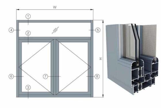 High Quality Aluminum Profile for Doors and Windows, Customized China Aluminium Profiles, Suppliers Door Profiles Aluminum